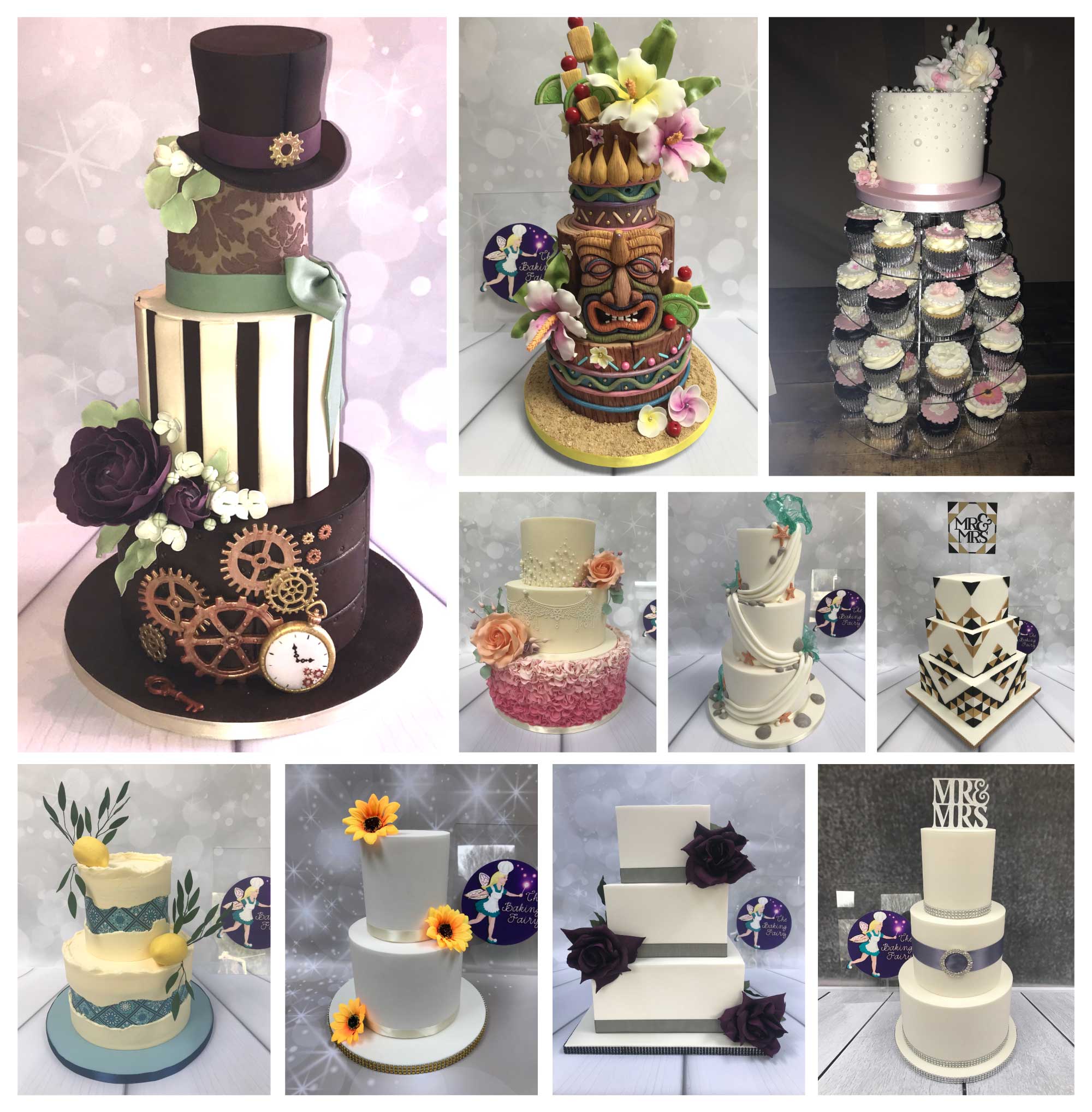 wedding cake baker Leeds - the baking fairy
